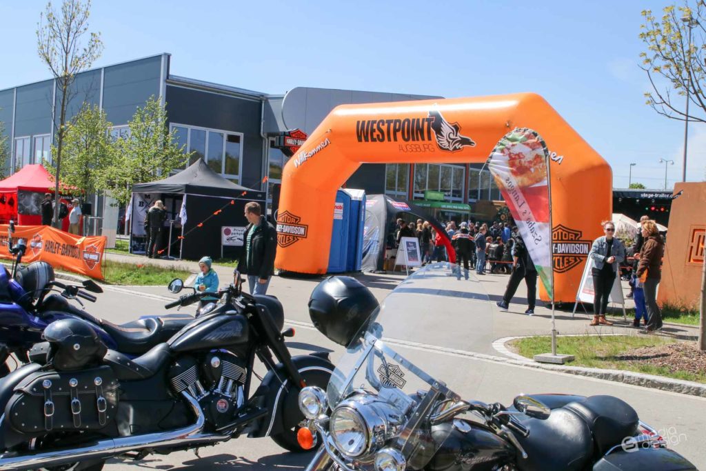 Augsburg Bike Days bei Harley Davidson Westpoint Augsburg